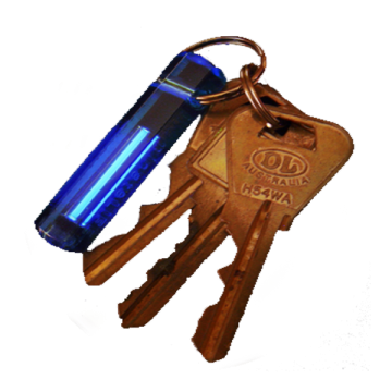 Glow Ring Key Tags
